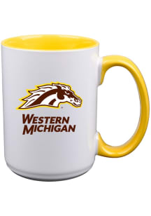 Western Michigan Broncos Sublimation Ceramic Mug - White