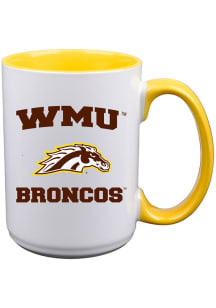 Western Michigan Broncos Arches Ceramic Mug - White