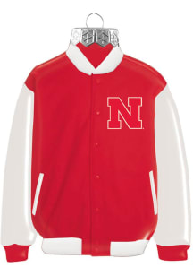 Nebraska Cornhuskers Blown Glass Ornament - Red