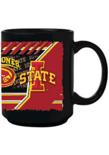 Iowa State Cyclones 15 oz Graphic Ceramic Mug - Red