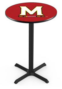 Maryland Terrapins Cross Base Pub Table