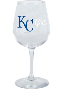 Kansas City Royals 12.75 oz. Wine Glass - Blue