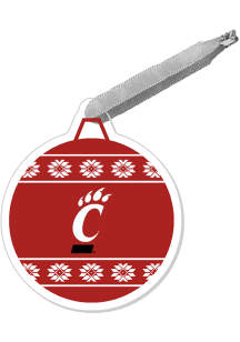 Cincinnati Bearcats Bulb Ornament - Red