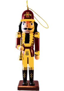 Iowa State Cyclones Meticulous Detail Logo Ornament - Red