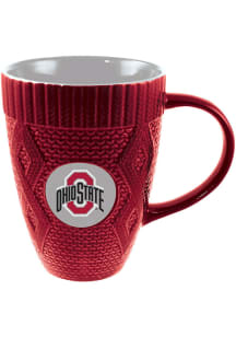 Ohio State Buckeyes 16 oz. Ceramic Mug - Red