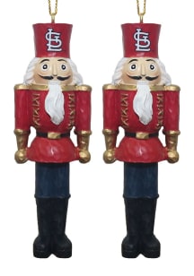 St Louis Cardinals 2 Pack Ornament - Red