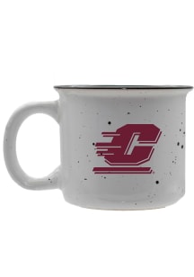 Central Michigan Chippewas Speckled Design Ceramic Mug - Red