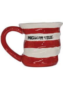 Michigan State Spartans Festive Design Ceramic Mug - Green