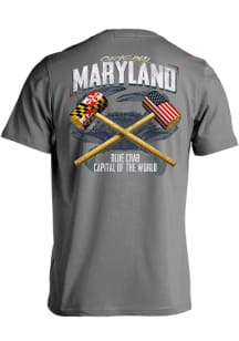Maryland Grey Original Maryland Short Sleeve Fashion T Shirt