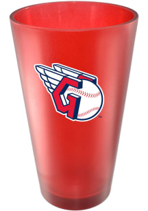 Cleveland Guardians 16 oz Color Frosted Pint Glass - Red
