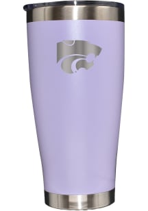 The Memory Company K-State Wildcats 20oz Powercat Etched Stainless Steel Tumbler - Purple