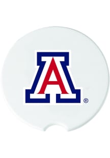 The Memory Company Arizona Wildcats Ceramic 2 Pack Car Coaster - Blue