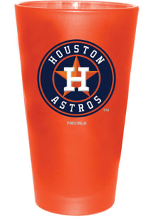 Houston Astros 16 oz Color Frosted Pint Glass - Orange