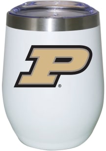 Purdue Boilermakers 100% Stainless Steel Stainless Steel Stemless - White
