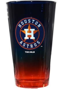 Houston Astros Ombre Pint Glass - Navy Blue