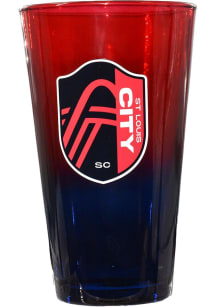 St Louis City SC Ombre Pint Glass - Navy Blue