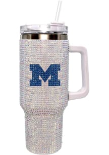 The Memory Company Michigan Wolverines 40oz Bling Stainless Steel Tumbler - Yellow