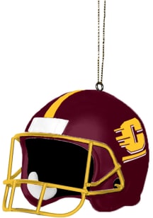 Central Michigan Chippewas helmet shaped Ornament - Maroon