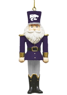 K-State Wildcats Nutcracker Ornament - Purple