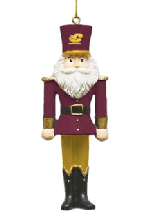 Central Michigan Chippewas Nutcracker Ornament - Maroon