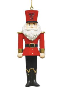 Texas Tech Red Raiders Nutcracker Design Ornament - Red