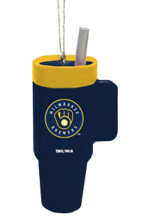 Milwaukee Brewers Colossal Ornament - Navy Blue
