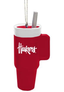 Nebraska Cornhuskers Colossal Ornament - Red