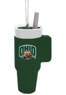 Ohio Bobcats Colossal Ornament - Green