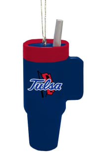 Tulsa Golden Hurricane Colossal Ornament - Gold