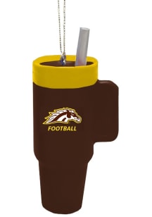 Western Michigan Broncos Colossal Ornament - Brown