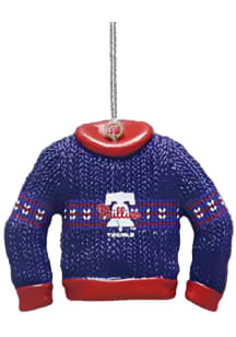 Philadelphia Phillies Ugly Sweater Ornament - Red