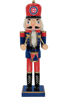 Chicago Cubs 14" Nutcracker Decor