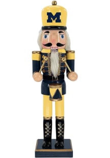 Michigan Wolverines 14" Nutcracker Decor