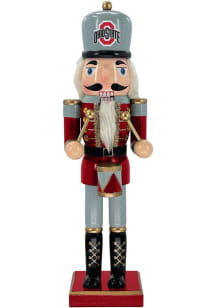 Ohio State Buckeyes 14" Nutcracker Decor