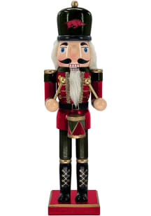 Arkansas Razorbacks 14" Nutcracker Decor