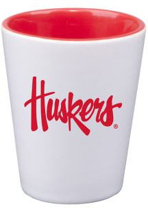 Nebraska Cornhuskers 2 oz Ceramic Shot Glass