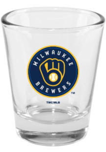 Milwaukee Brewers 2 oz Glass Shot Glass