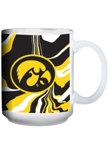 Iowa Hawkeyes 15oz Ceramic Ceramic Mug - Gold