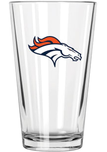 Denver Broncos 16oz Pint Color Pint Glass - Navy Blue