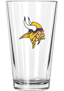 Minnesota Vikings 16oz Pint Color Pint Glass - Purple