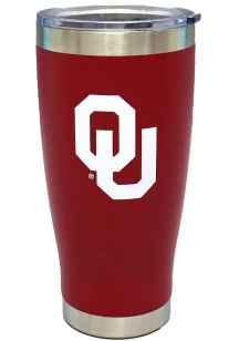 The Memory Company Oklahoma Sooners 20oz Stainless Steel Color Stainless Steel Tumbler - Crimson