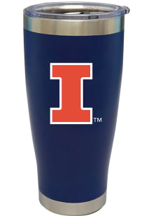 The Memory Company Illinois Fighting Illini 20oz Stainless Steel Color Stainless Steel Tumbler - O..