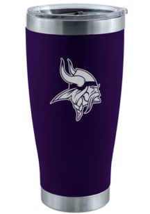 The Memory Company Minnesota Vikings 20oz Stainless Steel Etched Stainless Steel Tumbler - Purple