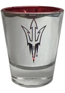 Arizona State Sun Devils 2oz Silver Electroplated Shot Glass