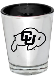 Colorado Buffaloes 2oz Silver Electroplated Shot Glass