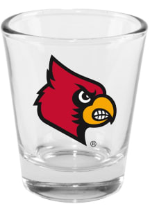 Louisville Cardinals 2oz Glass Shot Glass