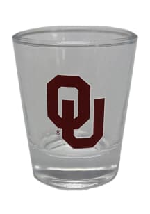 Oklahoma Sooners 2oz Glass Shot Glass
