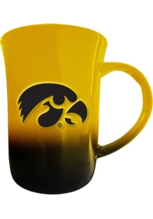 Iowa Hawkeyes 15oz 3D Ombre Ceramic Mug - Yellow