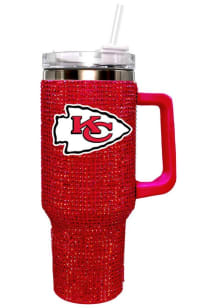 The Memory Company Kansas City Chiefs 40oz Bling Stainless Steel Tumbler - Red