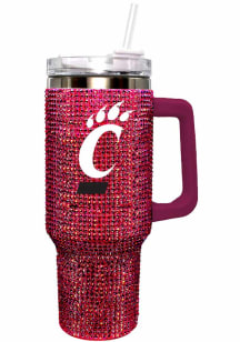 The Memory Company Cincinnati Bearcats 40oz Bling Stainless Steel Tumbler - Red